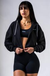 NEBBIA Relaxed Zip Hoodie POWER 895 Black - black (S) - NEBBIA