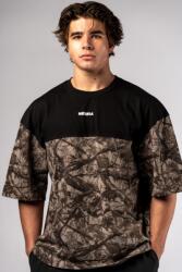 NEBBIA Oversized Tee POWER 898 Light brown camo - LIGHT BROWN CAMO (M) - NEBBIA
