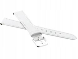 JVD Fehér Bőr Óraszíj 12 mm R18204-12 (8592818067105)