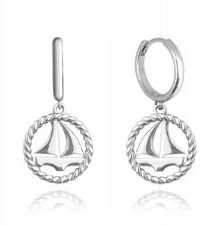  Ezüst Lógós Csillogó Fülbevaló Minet Csónakok JMAS8210SE00 (JMAS8210SE00)