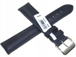 Chermond Fekete Bőr Óraszíj 20 mm Chermond (A215.20 Black)