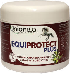 Union Bio Equiprotect Plus cremă nutritivă cu oxid de zinc pentru cai 500 ml