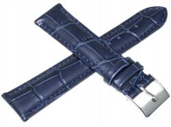 Tekla Bőr Sötétkék Óraszíj 18 mm Tekla K40.18 Krokodil (K40.18)