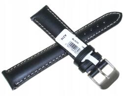 Chermond Bőr Fekete Óraszíj 18 mm Chermond (A216.18 Black)