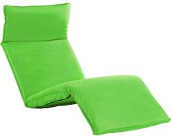 vidaXL zöld oxford-szövet összecsukható napozóágy (316046)