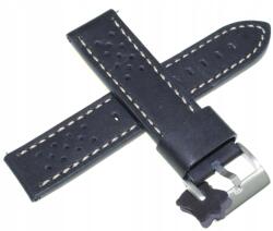 Diloy Fekete Bőr Óraszíj 22 mm Diloy 398 (398.22.58)