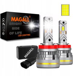 MAGALL H11 Led Canbus Izzók Magall Lucyfer Nagyon Erős Fény 48000LM 200W