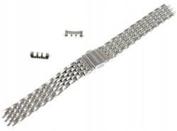  Acél Ezüst Karkötő Lorus RG223LX9 RG229 14 mm Karórához (RQN055X)