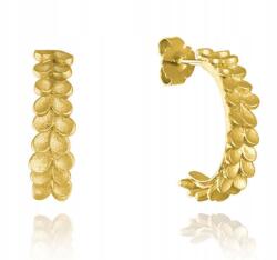  Ezüst Matt Aranyozott Minet Eucalyptus Fülbevaló (JMAS5043XE00)