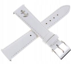  Fehér Varrott Bőr Óraszíj Nautica NAD16530MW 18 mm (PNAD16530MW)