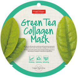 Purederm green tea zöld teás fátyolmaszk 1 db - vitalora