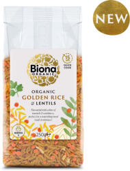 Biona bio arany rizs és lencse 250 g - vitalora