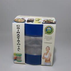 Csíráztatótál műanyag 4 részes 1 db - vitalora