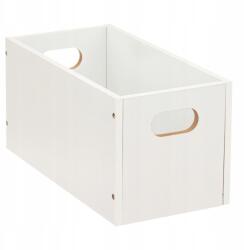 5five Simply Smart Tároló Doboz Fehér Mdf Fogantyúkkal 30 X 14, 9 CM (3560231537517)