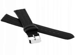 JVD Fekete Bőr Szíj Karkötő 20 mm Jvd R15101 (8590392998532)