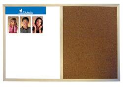 VICTORIA Tábla fehér/parafa 40x60 VICTORIA (MX03001010)