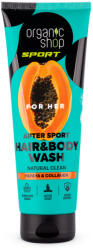 Organic Shop sportolás utáni sampon és tusfürdő papayával és kollagénnel 200 ml - vitalora