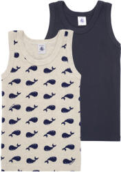 Petit Bateau Maiouri și Tricouri fără mânecă Băieți 2 DEBARDEURS Petit Bateau Albastru 4 ani