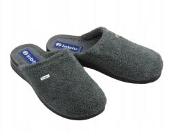 Inblu Puha Férfi Otthoni Papucs Inblu Oporto Szürke Kényelmes Anyagból (OPORTO)