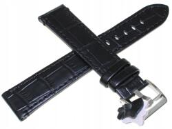 Diloy Fekete Bőr Óraszíj 20 mm Diloy 361 (361.20.1)
