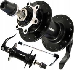 Novatec Első kerékagy Novatec NT-D041 32H Thru tengely 9mm (NT-D041SB Piasta rowerowa przednia THRU)