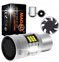 MAGALL Led Izzó P21W BA15S 1156 Canbus Fan-can Magall Fehér Erős Drl Hátramenet