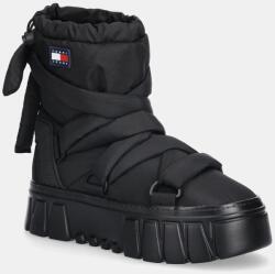 Tommy Jeans hócipő TJW CHUNKY SNOW BOOT NYLON - fekete Női 40