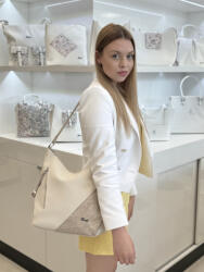 Karen rostbőr táska 2397 bézs virág