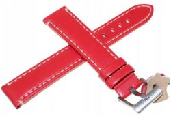 Diloy Piros Bőr Óraszíj 18 mm Diloy 373 (373.18.6)