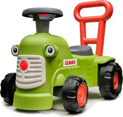 FALK lökhárító és walker 2in1 Claas világoszöld traktor kormánykerékkel