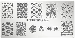 Perfect Nails Körömnyomda Lemez - Love - Perfect Nails (PEN-PNDNY001)