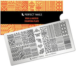Perfect Nails Körömnyomda Lemez - Viva La Mexico - Perfect Nails (PEN-PNDNY073)