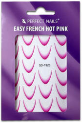 Perfect Nails Körömmatrica - Easy French Hot Pink - Perfect Nails (PEN-PNDM119)