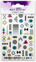 Perfect Nails Körömmatrica - Colours & Forms - Perfect Nails (PEN-PNDM86)