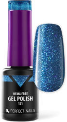 Perfect Nails HEMA FREE Gél Lakk - 121 Nordic Blue - 4ml - Perfect Nails (PEN-PNZHF4121)