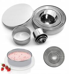  Tésztaszaggató, Kiszúró, Derelyeszaggató 12 Db-os Készlet (5555555)