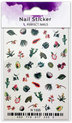 Perfect Nails Körömmatrica - Tropical Garden - Perfect Nails (PEN-PNDM83)