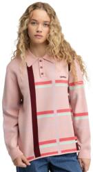 SIROKO Women női hosszú ujjú kötött póló Verelle-W Pink Rózsaszín rózsaszín