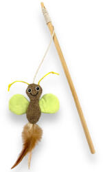 Mpets cicapeca fluoreszkáló pillangó 35cm sárga (M20600499C)