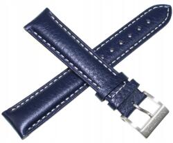 Nautica Bőr Óraszíj Nautica NAI13000M 18 mm (pasek skórzany niebieski do zegarka)