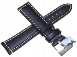 Diloy Fekete Bőr Óraszíj 20 mm Diloy P354 (P354.20.1)