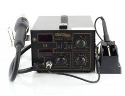 Kraft&Dele KD850 forrólevegős digitális műanyag hegesztő SMD állomás 720W / 2in1 (KD850)