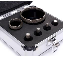 Kraft&Dele KD11226 ipari minőségű gyémántszemcsés csempe lyukfúró készlet 5db (KD11226)