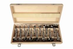 Silver S10470 fenékfúró, pánthelymaró, forstnerfúró készlet 16db / 6-54mm (S10470)