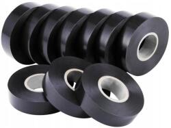  Erős, extra vastag PVC szigetelőszalag fekete 10 x 18, 3 m / 18 mm (Szf-10)