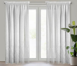  Linzi mintás dekor függöny Fehér 140x270 cm