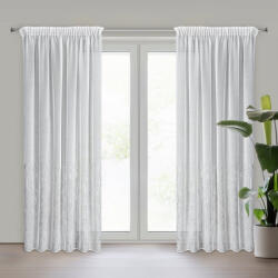  Melia fényáteresztő függöny Fehér 140x270 cm