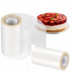  Átlátszó Vastag Tortafólia Egyadagos Tortákhoz 8CM X 10M (JYA03895-02)