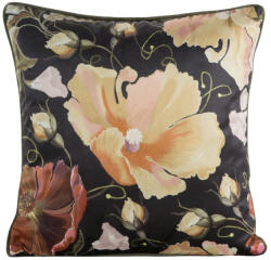  Velvet bársony párnahuzat Fekete 45x45 cm