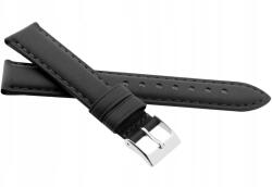 JVD Fekete Bőr Óraszíj 16 mm Jvd R41301- (R41301-16 XL)